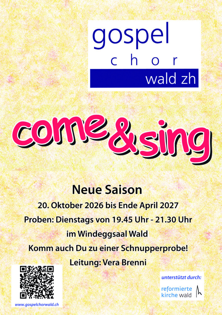Come&Sing Gospelchorwald 2026